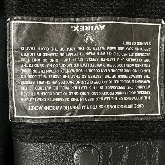 AVIREX leather jacket - Picture 7 of 15